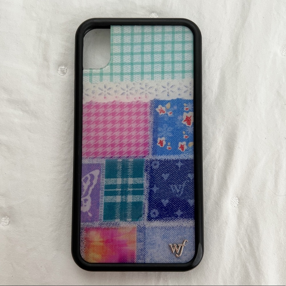 Wildflower patchwork iPhone XR case